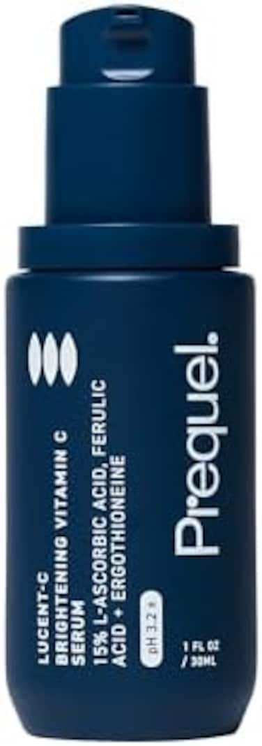 سكين - مصل الوجه بفيتامين C من لوسنت-C - علاج الوجه بحمض L-Asorbic وحمض الفيروليك - 1 أونصة سائلة