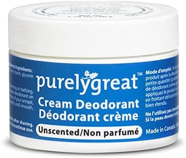 مزيل عرق طبيعي خالٍ من الألومنيوم وغير معطر - تم التحقق من صحته من قبل Ewg - نباتي ولم يتم الإساءة إلى الحيوانات لتصنيعه - خالٍ من الألومنيوم والبارابين والبيسفينول أ - الزيوت العطرية