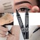 Eyebrow Pen, Microblading Eyebrows, 4 Points Eyebrow Pencil, Creates Lasting Makeup Professional Natural Looking Eyebrows, Cover Sparse Areas, Daily Waterproof Eyebrow Pen