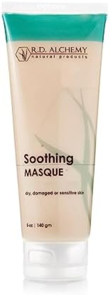 100% Natural &amp; Organic Soothing Masque - Natural Treatment For Rosacea, Dry Skin, Sunburn, Inflammation, &amp; Broken Capillaries On Face. Includes Chamomile And Niacinamide For Healing And Calming.