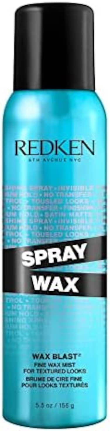 Redken Spray Wax Invisible Texture Mist, For All Hair Types, High Impact Finishing Spray-Wax, Adds Volumizing Body &amp; Dimension With A Satin-Matte Finish, Medium Control, 5.5 Oz