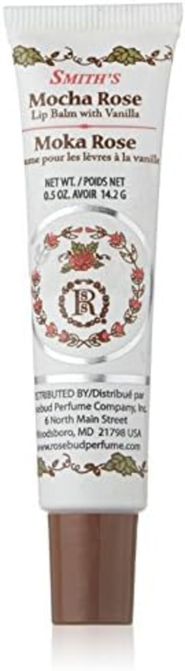 Lip Balm Tube, Mocha Rose, 5 Ounce