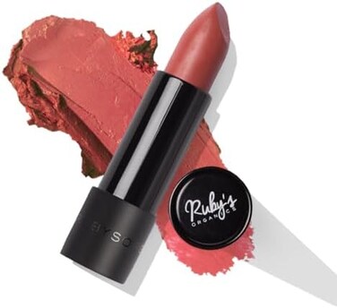 Ruby's Organics Lipstick, Organic, Natural And Mineral - Bare, 3.7G