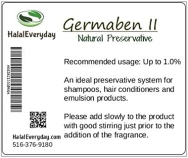 Germaben Ii - Natural Preservative - Clear Liquid Preservative - Great For Making Lotion, Cream And Shampoo - Ready To-Use Complete Antimicrobial Preservative - 2Oz