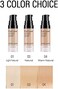Pro Full Cover Liquid Concealer, Waterproof Smooth Matte Flawless Finish Creamy Concealer Foundation For Eye Dark Circles Spot Concealer Makeup, Size:6ml/0.20Fl Oz, Natural