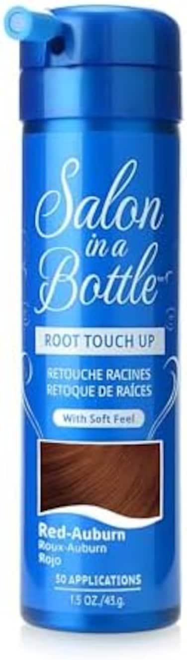 Instant Temporary Root Concealer Spray To Cover Up Roots And Gray Between Salon Trips - Professional Quality Spray Bottle For Hair Products For Women And Men - Red Auburn, 60ml