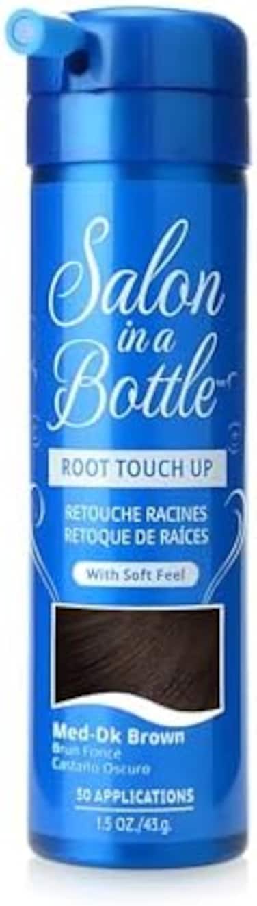 Instant Temporary Root Concealer Spray To Cover Up Roots And Gray Between Salon Trips - Professional Quality Spray Bottle For Hair Products For Women &amp; Men - Medium Dark Brown, 60ml