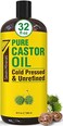Seven Minerals Pure Cold Pressed Castor Oil (32Fl. Oz)