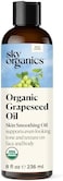 Grapeseed Oil By Sky Organics - 100% Pure, Natural &amp; Cold-Pressed Grapeseed Oil - Ideal For Massage, Cooking And Aromatherapy- Rich In Vitamin A, E And K- Helps Reduce Wrinkles - 8Oz