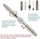 Fidget Spinning Pen With LED Light To Help Adhd Stress Reducer Ballpoint Pen Gift Pen Anti Anxiety With Gift Box Color Brown (Fs702)