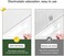 Clear Wall Protector Contact Paper Electrostatic Adsorption Removable Kids To Write Board Dry Erase Kitchen Waterproof Backsplash Heat Resistant Transparent Sticker Wallpaper (15.7X197 Inches)