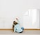 Clear Wall Protector Contact Paper Electrostatic Adsorption Removable Kids To Write Board Dry Erase Kitchen Waterproof Backsplash Heat Resistant Transparent Sticker Wallpaper (15.7X197 Inches)