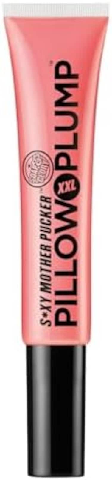 ملمع الشفاه سيكسي ماذر باكر من سوب آند جلوري، ممتلئ الجسم Xxl، وردي جيد، 0.33 أونصة سائلة، عبوة من قطعة واحدة