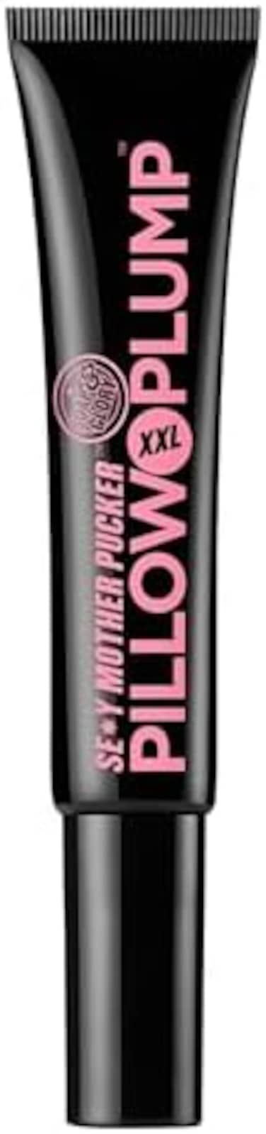 Soap &amp; Glory Sexy Mother Pucker Xxl Lip Gloss - Hydrating, Plumping Lip Gloss For Full, Volumized Lips - Lip Plumper Gloss + Chocolate Orange Scent With Vegan Formula In Clearvoyant (10ml)