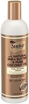 Suave Professionals For Natural Hair Shea Butter And Coconut Oil For Wavy To Curly Hair Paraben-Free And Dye-Free Hair Cream, 12 Oz