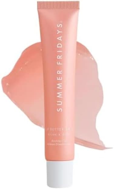 Lip Butter Balm - Conditioning Lip Mask And Lip Balm For Instant Moisture, Shine And Hydration - Sheer-Tinted, Soothing Lip Care - Birthday Cake (.5 Oz)