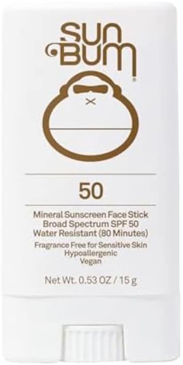 Sun Bum Spf 50 Mineral Facestick, 13 Gm, Multicolour, 0.45 Ounce (Pack Of 1)