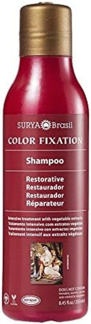 Color Fixation Restorative Shampoo Surya Nature, Inc 8.45 Oz Liquid