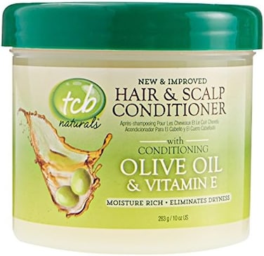 Tcb Naturals Hair &amp; Scalp Conditioner 10 Oz. Jar (3-Pack) Wi