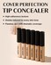 خافي عيوب البشرة كوفر بيرفيكشن من ذا سايم، خافي عيوب سائل متعدد الاستخدامات، مكياج تغطية كاملة لحب الشباب والبقع الداكنة والهالات السوداء وفرط التصبغ والعيوب، 0.2 أونصة سائلة. (#1.75 بيج متوسط)