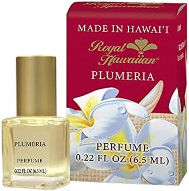 Hawaiian Plumeria Perfume 0.22Oz By Royal Hawaiian (New Size &amp; Packaging)