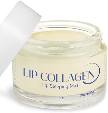 Lip Sleeping Mask(20G), Lip Collagen, Lip Mask Overnight, Lip Plumper Advanced With Hyaluronic Acid, Lip Balm With Peptide Complex For Lip Wrinkles Repair Overnight Lip Masks