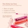 Shineon Lip Jelly، Xoxo، ملمع شفاه نباتي غير لزج ومرطب باللون الوردي الشفاف، زيت المشمش المرطب وزيت بذور التوت، نظيف، لم يتم الإساءة إلى الحيوانات لتصنيعه.