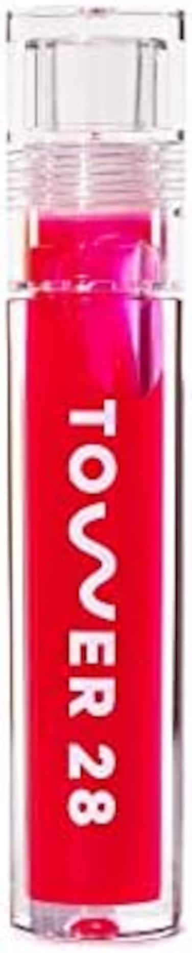 Shineon Lip Jelly، Xoxo، ملمع شفاه نباتي غير لزج ومرطب باللون الوردي الشفاف، زيت المشمش المرطب وزيت بذور التوت، نظيف، لم يتم الإساءة إلى الحيوانات لتصنيعه.