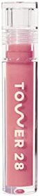 Tower 28 Shineon Milky Lip Jelly, Pistachio, Non-Sticky, Hydrating Vegan Lip Gloss In Milky Nude Pink, Moisturizing Apricot And Raspberry Seed Oil, Clean, Cruelty Free