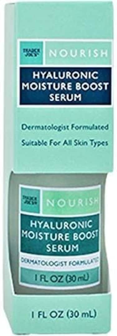 مصل تعزيز رطوبة الهيالورونيك من Trader Joe، 1 أونصة سائلة (30 مل)