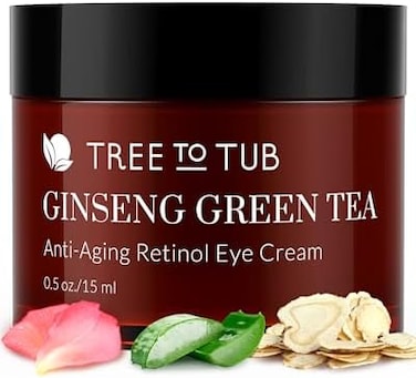 Gentle Retinol Eye Cream For Sensitive Skin. The Only Ph 5.5 Anti Aging Eye Cream For Wrinkle Repair, Eye Bags And Dark Circles. Pure Hyaluronic Acid Eye Serum For Ageless Results, 0.5 Oz-By Tree To T