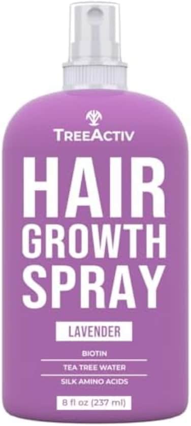 Natural Hair Growth Herbal Tonic: With Lavender Mist To Repair Damaged Hair &amp; Keep Scalp Clean By Removing Dry Skin-For Healthier Hairs And Hair Growth Stimulation (240ml)