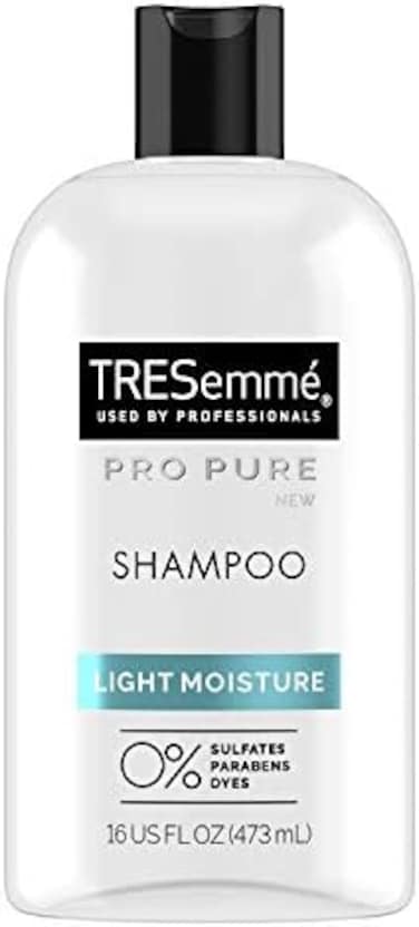 Tresemm&eacute; Pro Pure Shampoo For Daily Moisture Light Moisture Paraben Free, Dye Free Shampoo 16 Oz