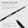 Vivienne Sabo Paris - Automatic Eyebrow Pencil Brow Arcade, Soft Brown (Shade 02), Natural Looking Brows, All Day Wear
