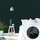 Wadile Peel And Stick Wallpaper 15.9In X 196.8In, Solid Color Contact Paper Waterproof, Vinyl Colored Wall Paper Self Adhesive, Textured Wallpaper Removable For Cabinets/Countertop, Dark Green