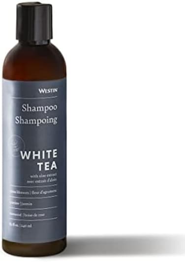 White Tea Aloe Shampoo - Vitamin And Antioxidant-Packed Shampoo For All Hair Types - Signature White Tea Aloe Scent - 8 Ounces