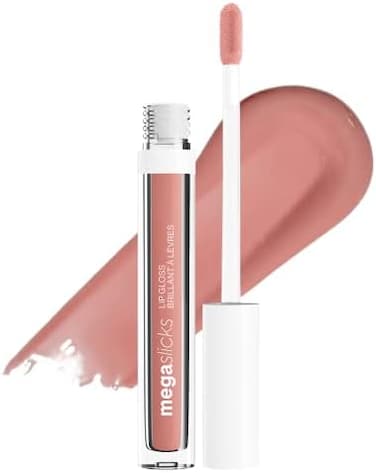 Mega Slicks Lip Gloss, Long Lasting, Hyaluronic Acid, High Shine, Love Language