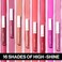 Lip Gloss Mega Slicks High Shine Lip Gloss, Long Lasting, Hyaluronic Acid, Nude Mood