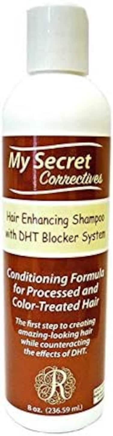 شامبو تعزيز الشعر من هول لايف ماي سيكريت مع نظام منع DHT، تركيبة تكييف للشعر المعالج والمعالج بالألوان، 8 أونصة.