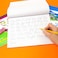 لوحة كتابة مخطوطة من Bazic Products، 50 ورقة مقاس 10.5 بوصة × 8 بوصة، مصنف لممارسة تعلم الكتابة اليدوية، للمبتدئين، الصفوف 2-3، حزمة واحدة