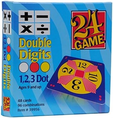 24 Game Cards Original Double Digits