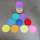 Carpet Spots Markers, Sit Circles Spot Dots For Teachers And Kids, 4 Inch 72 Pack, Flexible Floor Classroom Seating Rug Mats For Preschool Kindergarten Organization