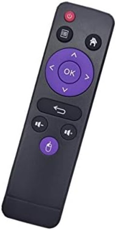 جهاز التحكم عن بعد لـ Android TV Box - وحدة التحكم عن بعد البديلة الأصلية فقط لـ Android TV Box H96 Max Rk3318، H96 Max X3، H96 Max H616، H96 Mini V8، Mx10 Pro، X10 Plus