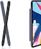 Ahastyle Ultra Thin Case Silicone Skin Cover Compatible With Apple Pencil 2Nd Generation, iPad Pro 11 12.9 Inch-2 Pack (Black &amp; Midnight Blue)