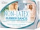 Alliance Rubber 42199#19 Non-Latex Antimicrobial Rubber Bands, 1/4 Lb Box Contains Approx. 360 Bands (3 1/2" X 1/16", Cyan Blue)