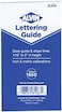 Alvin, Al666, Lettering Guide And Rule Template - 3.88 L X 2.38 H