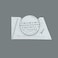 Alvin, Al666, Lettering Guide And Rule Template - 3.88 L X 2.38 H