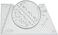 Alvin, Al666, Lettering Guide And Rule Template - 3.88 L X 2.38 H