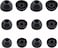 Alxcd Eartips Compatible With Beats Fit Pro, S/M/L 3 Sizes 6 Pairs Soft Silicon Earbuds Tips Replacement Ear Tips, Compatible With Beats Fit Pro, 6 Pairs Black