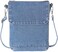 Aocina Small Denim Purse Blue Jean Purse Shoulder Bag Denim Crossbody Bags For Women(C-Light Blue)